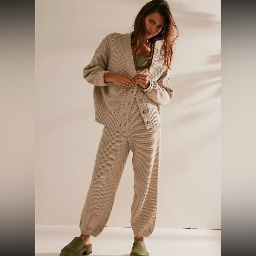 Free People Hailee Sweater set in Peyote Size S